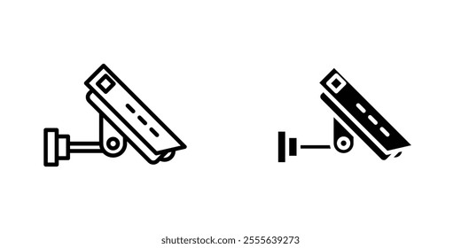 Security camera icons for app and websites.