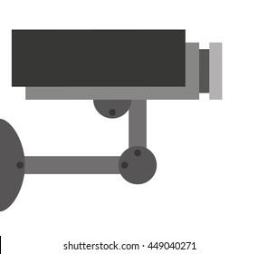 security camera isolated icon design, vector illustration  graphic 