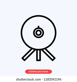 Security camera modern vector style. Security camera icon for web and app. Security camera icon concept.