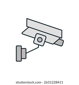 Security camera providing safety and recording video in a smart city