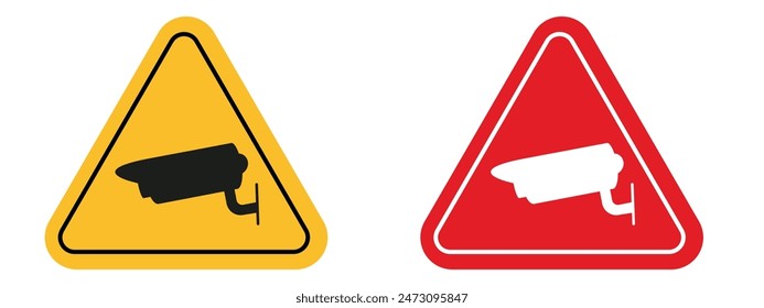 Security Camera Surveillance Sign Enhance Safety with Monitoring Alerts