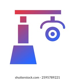 Security Camera Surveillance System Illustration