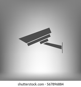 security camera vector icon