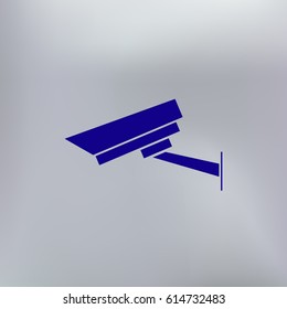 security camera vector icon