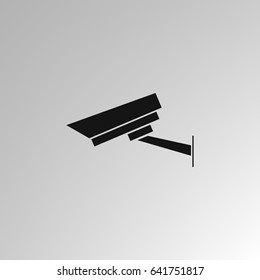 security camera vector icon