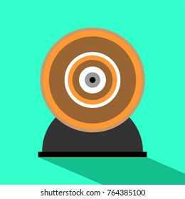 Security Camera Vector icon 
