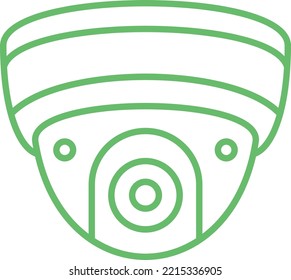 Security Camera vector icon. Can be used for printing, mobile and web applications.