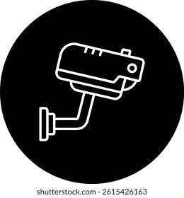 Security Camera vector icon. Can be used for printing, mobile and web applications.