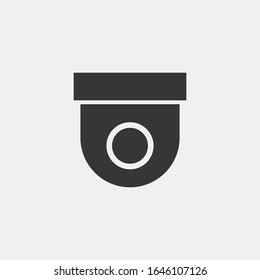 security camera vector icon cctv