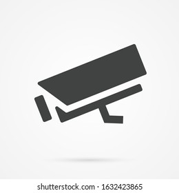 Security camera vector icon. Neatly made.