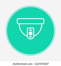 Security camera vector icon sign symbol