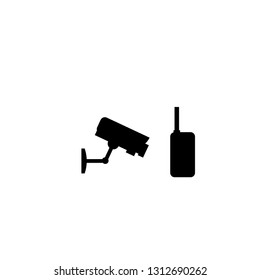 security camera walkie talkie icon