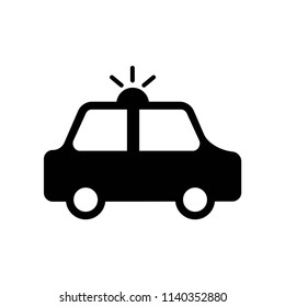 Security Car icon vector icon. Simple element illustration. Security Car symbol design. Can be used for web and mobile.