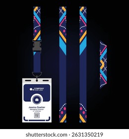 security, card, identity, id, corporate, badge, pass, business, company, design, name, blank, lanyard, event, isolated, identification, white, tag, template, office, plastic, ribbon, holder, branding,