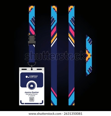 security, card, identity, id, corporate, badge, pass, business, company, design, name, blank, lanyard, event, isolated, identification, white, tag, template, office, plastic, ribbon, holder, branding,