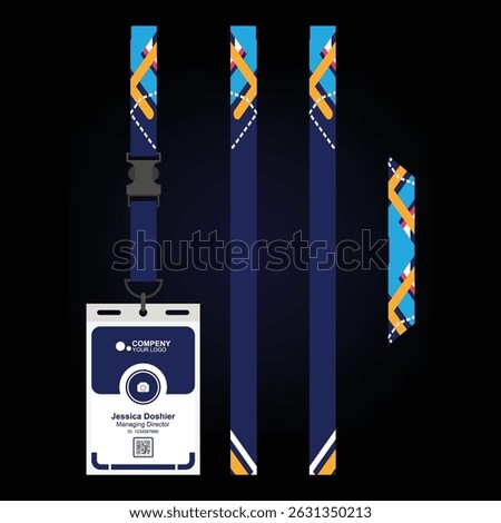 security, card, identity, id, corporate, badge, pass, business, company, design, name, blank, lanyard, event, isolated, identification, white, tag, template, office, plastic, ribbon, holder, branding,