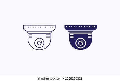 security cc camera illustrator icon