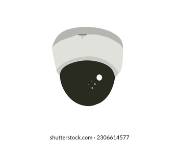 Security CCTV camera at ceiling in office building.Intelligent cameras can record video both day and night.This will keep you safe from thieves.