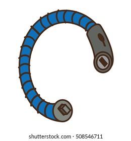 security chain with password vector illustration design