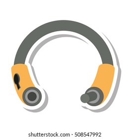 security chain with password vector illustration design