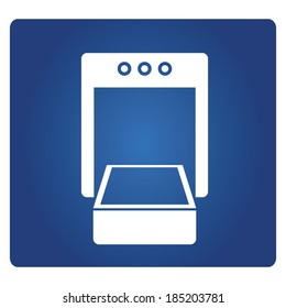 control de seguridad, escáner de aeropuerto