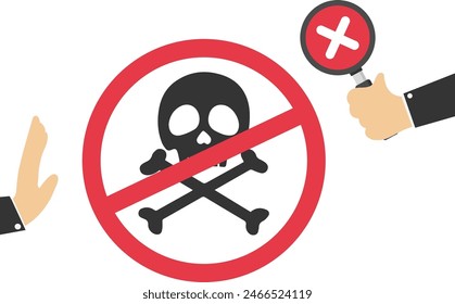 Security check, Drug poison Prohibition.

