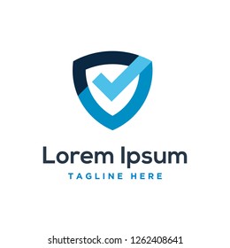 security check icon, logotype vector, protect shield icon vector, shield check mark icon vector