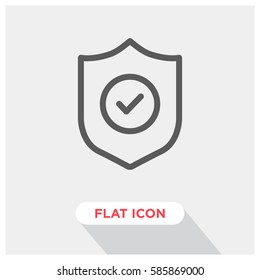 Security check vector icon