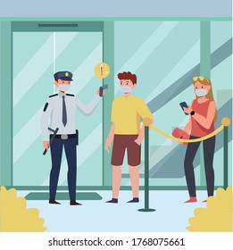 mall security guard clipart images