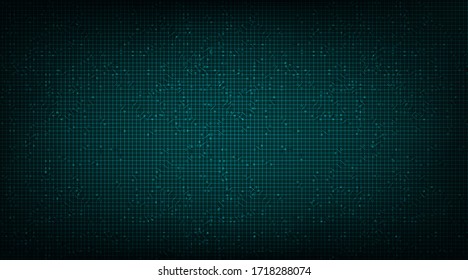 Security Circuit Microchip on Technology Background,Hi-tech Digital and security Concept design,Free Space For text in put,Vector illustration.