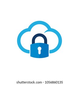 Security Cloud Logo Icon Design