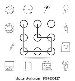 Security code in phone line icon. Detailed set of web icons and signs. Premium graphic design. One of the collection icons for websites, web design, mobile app on white background