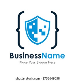 Security Code Vector Template Logo Suitable Stock Vector (Royalty Free ...