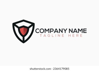 Security company logo design template  