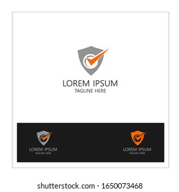 Security company logo ready to use. Abstract symbol of security. Shield logo. Shield icon. Security logo.