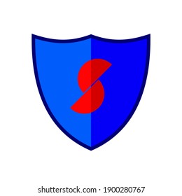 Logo de la compañía de seguridad listo para usar. Símbolo abstracto de seguridad. Logo Escudo. Icono Escudo. Logo de seguridad. adecuado para el diseño de logotipo de hoteles, viviendas, restaurantes, etc.