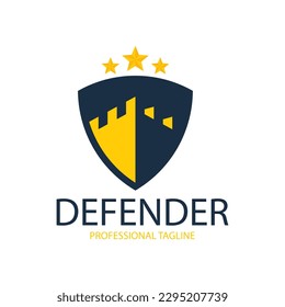 Security company logo ready to use, Abstract symbol of security, Shield logo, Shield icon, Security logo