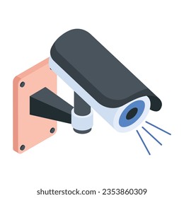 Security and Cyber Attacks Isometric Icon