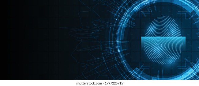 Digitales Sicherheitskonzept Abstrakter Technologiehintergrund schützt Systeminnovation Vektorgrafik
