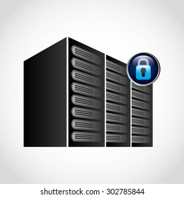 security data design, vector illustration eps10 graphic 