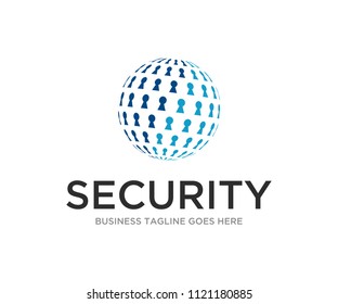 Security Defend Logo Design Template Vector