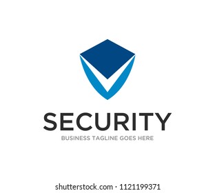 Security Defend Logo Design Template Vector