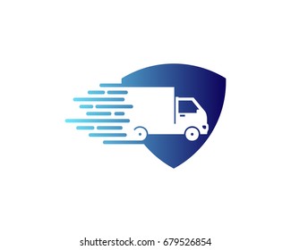 Security Delivery Icon Logo Design Element