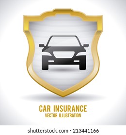 security design over gray background vector illustration
