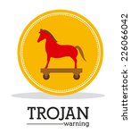 Security design over white background, vector illustration