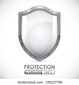 Security design over white background, vector illustration