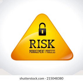 Security design over white background, vector illustration