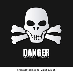 Security design over white background, vector illustration