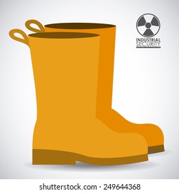 Security design over white background, vector illustration.