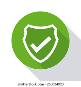 Security design over white background, vector illustration.